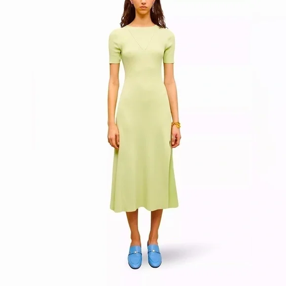 Maje | Dresses | Nwt Maje Ruched Laceup Ribbed Stretchknitted Midi Dress Verts Xs | Poshmark Maje | Dresses | Nwt Maje Ruched Laceup Ribbed Stretchknitted Midi Dress Verts Xs | Poshmark